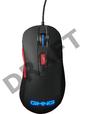 Мышь GMNG 720GM черный оптическая (3200dpi) USB для ноутбука (6but)