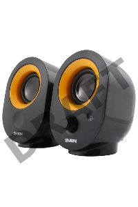 Колонки SVEN 316, черный {2.0, 2 х 2 W RMS, 100-20000Hz}