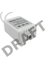 LED контроллер для светодиодной ленты White Mix 12/24 В, 72/144 Вт, 24 кнопки  (IR)
