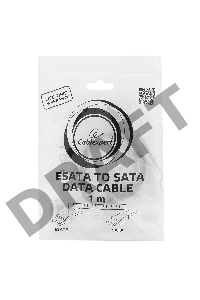 Кабель Кабель интерфейсный eSATA-SATA Gembird 100см, 7pin/7pin, пакет(CC-ESATA-SATA-DATA-XL)
