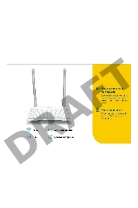 Роутер беспроводной TP-Link TL-WR820N N300 10/100BASE-TX белый