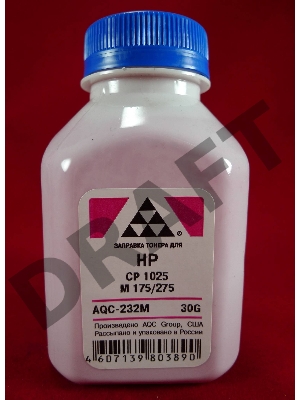 Тонер HP CP 1025/M 175/275 Magenta, (фл.30г.) AQC фас. Россия