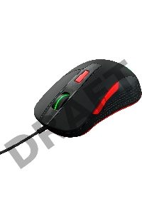 Мышь GMNG 720GM черный оптическая (3200dpi) USB для ноутбука (6but)