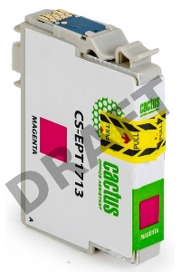 Картридж струйный Cactus CS-EPT1713 пурпурный для Epson Expression Home XP-33/103/203/207 (10ml)