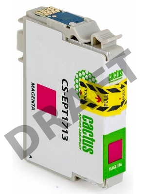 Картридж струйный Cactus CS-EPT1713 пурпурный для Epson Expression Home XP-33/103/203/207 (10ml)