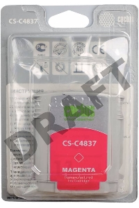 Картридж струйный Cactus CS-C4837 пурпурный для №11 HP 2000/2500/1000/1100/1200 (29ml)