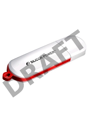 Флеш Диск Silicon Power 32Gb LuxMini 320 SP032GBUF2320V1W USB2.0 белый