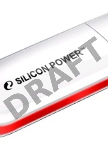 Флеш Диск Silicon Power 32Gb LuxMini 320 SP032GBUF2320V1W USB2.0 белый