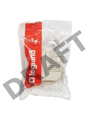 Выключатель Quteo 10A 2-клав., сл. кость Quteo Выключатель 10A 2-клав., сл. кость