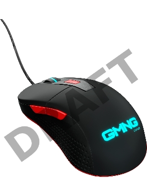 Мышь GMNG 720GM черный оптическая (3200dpi) USB для ноутбука (6but)