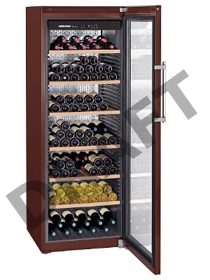Винный шкаф Liebherr WKt 5552 коричневый (однокамерный)