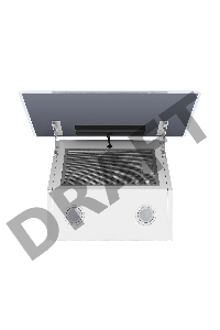 Вытяжка каминная Maunfeld Eagle 60 белый стекло управление: сенсорное (1 мотор)