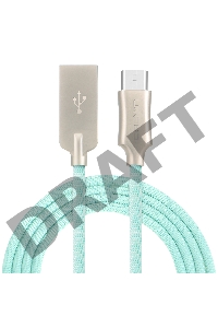 Кабель Crown USB - microUSB CMCU-3132M light blue