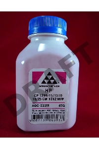 Тонер HP CP 1210/15/1510/18/25/CM 1312 MFP Magenta, (фл.45г.) AQC фас. Россия