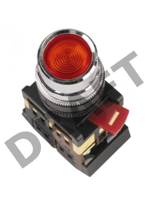 Кнопка ABLFS-22 кр. 1з+1р ИЭК BBT30-ABLFS-K04