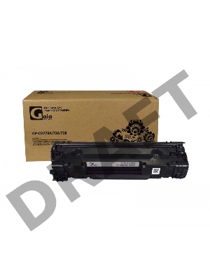 Картридж GP-CE278A/726/728 для HP LJ P1560/P1566/P1600/P1606dn/M1536 Canon i-Sensys MF4410/4420/4430/4450/4550d/4570d/4580dn/4780/D520/LBP-6200D 2100 к GalaPrint