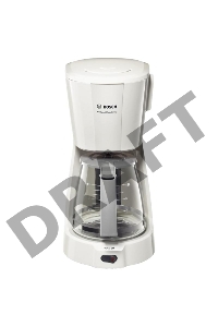 Кофеварка капельная Bosch TKA3A031 1100Вт белый