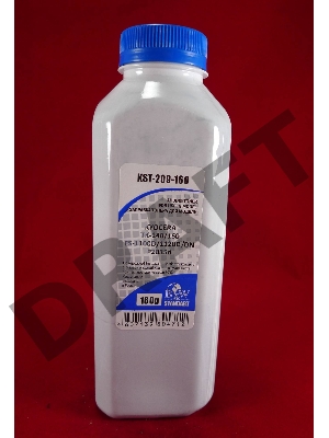 Тонер Kyocera TK-140/160, FS-1100D/1120D/DN, P2035d (фл.160г) B&W Standart фас Россия