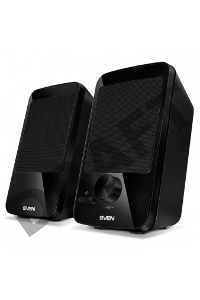 Колонки SVEN 312, черный {2.0, 100 – 20 000 Гц, 4Вт}
