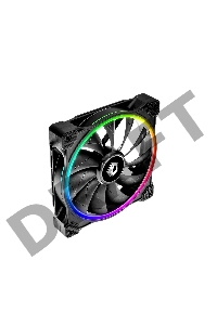 Вентилятор ID-COOLING ZF-14025-ARGB 140x140x25мм (60шт./кор, Пульт управления, PWM, Low Noise, резиновые углы, Addresable RGB, 800-1600об/мин)  BOX