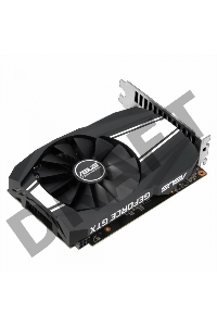 Видеокарта Asus PCI-E PH-GTX1650S-O4G nVidia GeForce GTX 1650SUPER 4096Mb 128bit GDDR6 1530/12002 DVIx1/HDMIx1/DPx1/HDCP Ret