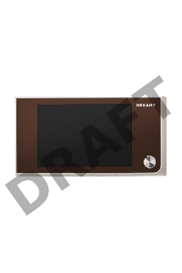 Видеоглазок дверной REXANT (DV-114) с цветным LCD-дисплеем 3.5