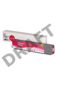 Струйный картридж Sakura F6T78AE (№913A Magenta) для HP, пурпурный, 55 мл., 3000 к.