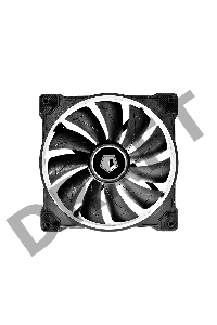 Вентилятор ID-COOLING ZF-14025-ARGB 140x140x25мм (60шт./кор, Пульт управления, PWM, Low Noise, резиновые углы, Addresable RGB, 800-1600об/мин)  BOX