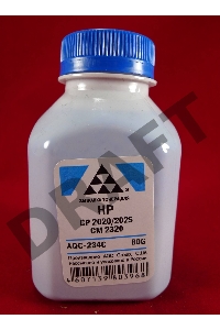 Тонер HP CP2020/2025/CM2320 Cyan, (фл.80г.) AQC фас. Россия
