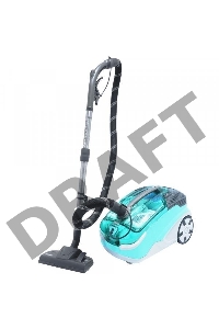 Пылесос моющий Thomas Multi Clean X10 Parquet 1700Вт аквамарин/серебристый