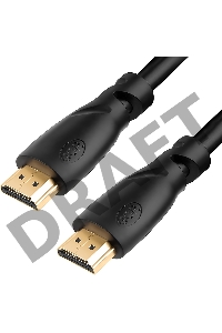 Greenconnect Кабель 1.2m HDMI версия 1.4, черный, позолоченные контакты, FullHD, GCR-51641 Greenconnect Кабель 1.2m HDMI версия 1.4, черный, позолоченные контакты, FullHD, GCR-51641
