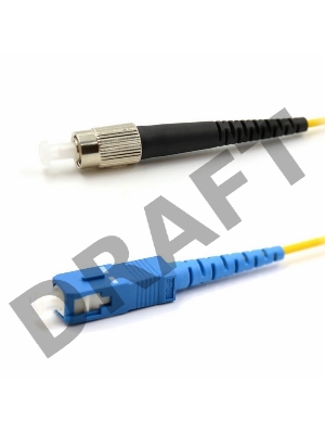 Патч-корд оптический переходной (SM), 9/125 (OS2), SC/UPC-FC/UPC, (Simplex), LSZH, 3м