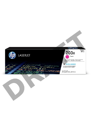 Тонер-картридж HP CF543X (HP 203X) пурпурный для HP LaserJet M254/M280/M281 2500 страниц.
