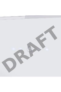 Вытяжка каминная Maunfeld Eagle 60 белый стекло управление: сенсорное (1 мотор)