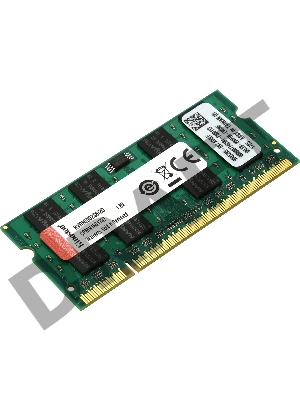 Модуль памяти Kingston DDR2 2Gb 800MHz KVR800D2S6/2G RTL PC2-6400 CL6 SO-DIMM 200-pin 1.8В