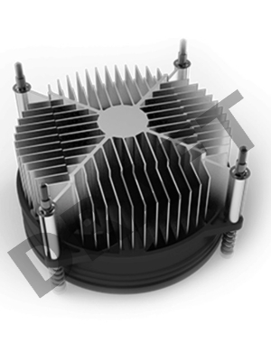 Кулер Cooler Master i50 STD LGA1700, FAN 9225 nonLED 2200RPM 3pin, All Aluminum, 65W