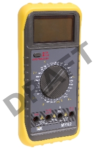 Мультиметр цифровой Professional MY62I ИЭК TMD-5S-062