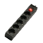 Сетевой фильтр Sven Optima Base 3,0 м (5 розеток) черный 