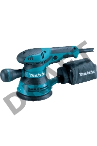 Шлифовальные машины Makita BO5040 ЭШМ,{300Вт,ф125мм,12000об\м,ампл-2.8мм,1.4кг,кор,п\сборник,доп.рукоятка}