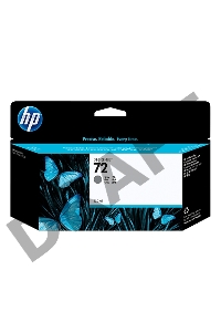Картридж струйный HP №72 C9374A серый для HP DJ T1100/T610 (130мл)