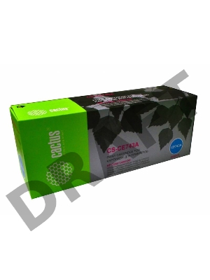Картридж Cactus CS-CE743A для HP Color LaserJet CP5220 Professional CP5221 magenta,7 300 стр