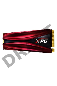 Накопитель SSD M.2 ADATA 256Gb XPG S11 Pro <AGAMMIXS11P-256GT-C> (PCI-E 3.0 x4, up to 3500/1200Mbs, 290000 IOPs, 3D TLC, NVMe 1.3, 22x80mm, радиатор)