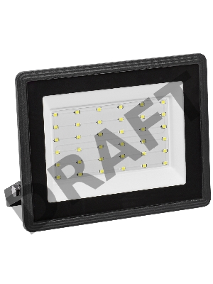 Прожектор Iek LPDO601-50-40-K02 СДО 06-50 светодиодный черный IP65 4000 K IEK