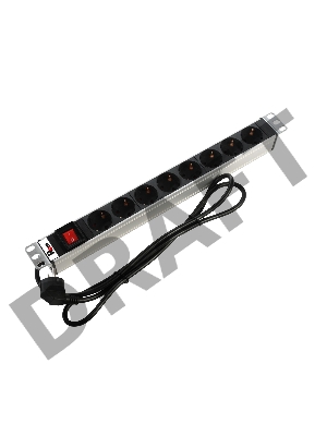 Блок распределения питания ЦМО R-16-8S-V-440-1.8 гор.размещ. 8xSchuko базовые 16A Schuko 1.8м