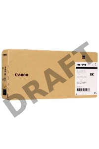 Картридж CANON PFI-707 BK Black для iPF 830/840/850  700ml