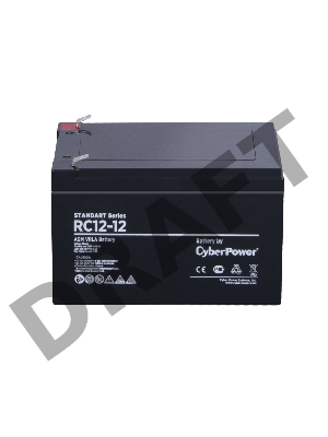 Батарея SS CyberPower Standart series RC 12-12 / 12V 12 Ah