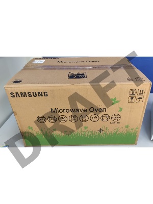 (Вскрытая упаковка, трещина на стекле) Микроволновая Печь Samsung GE731K/BAL 20л. 750Вт белый