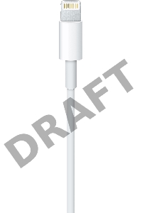 Кабель Apple для iPhone 5/5S MD819ZM/A (MD819ZM/A)