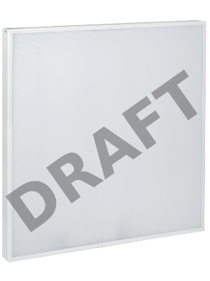 Светильник светодиодный ДВО Iek LDVO0-6575-40-4000-K01 6575 595х595х25мм 40Вт 4000К равномерная засветка опал {аналог люм.свет. 4х18 накладных или в потолок Армстронг}