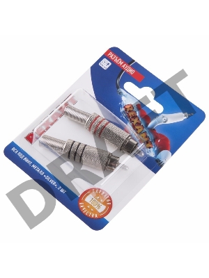 Разъём аудио, RCA под винт, металл 